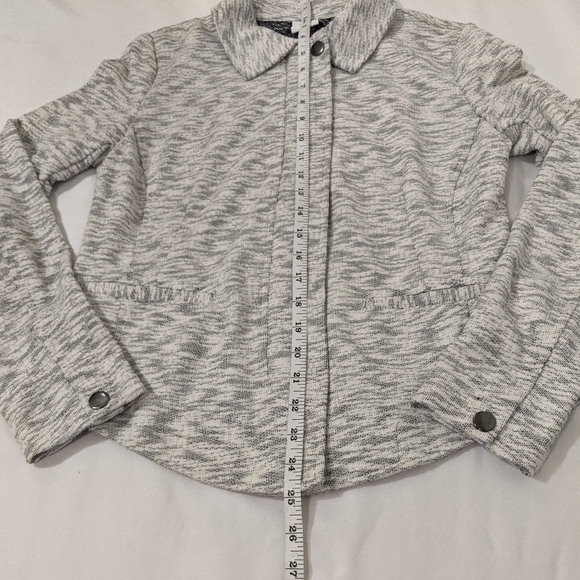 CAbi Neo Moto French Terry Jacket Blazer - Picture 3 of 7